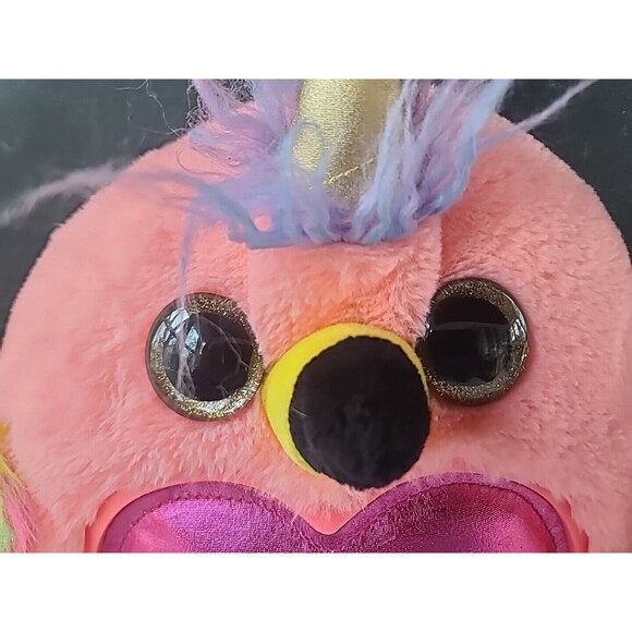 Zuru Flamingo Plush With Heart Tummy - Picture 6 of 10